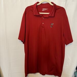 Nike Golf Tour Performance Dri-Fit x Disney Parks Mickey Mouse Polo Shirt XL